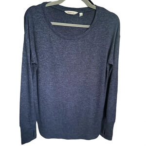 Athleta Curved Hem Side Slit Sweater